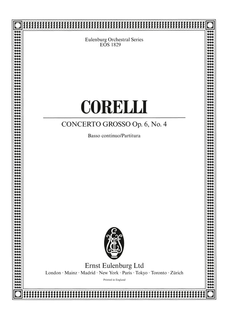 Concerto grosso D-Dur op. 6/4